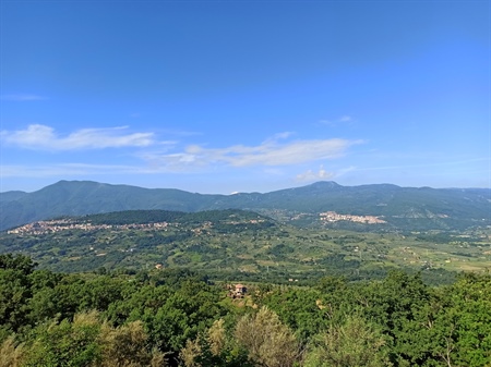 Percorso da Aquara alla Grotta di San Michele Arcangelo